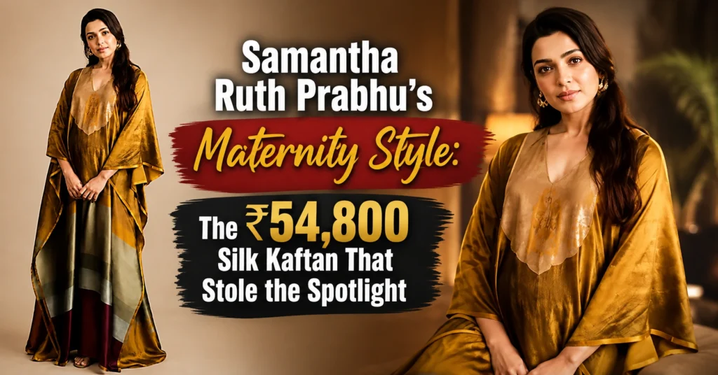 Samantha Ruth Prabhu Maternity Look: ₹54,800 Kaftan